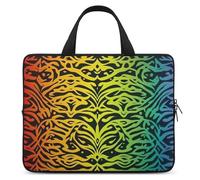 Laptop Sleeve 10inch Computer Carrying Bag Rainbow Pattern Background Laptop Case Slim Protective Case Handbag
