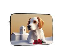 Laptop Sleeve 12 inch, Shockproof Laptop Case, Slim Protective Travel Carrying Case for Cute Little Hunting Dog 12 inch