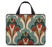 Laptop Sleeve 12inch Computer Carrying Bag Art Deco Pattern Laptop Case Slim Protective Case Handbag