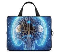 Laptop Sleeve 12inch Computer Carrying Bag Artificial Intelligence Brain Laptop Case Slim Protective Case Handbag