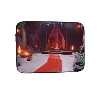 Laptop Sleeve 13 inch, Corridor Landscape print | Oxford Polyester, Thick Foam Padding, Corridor Landscape Print, Fits 13 Inch Laptops Including , Hp, Dell, Lenovo