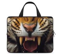 Laptop Sleeve 13inch Computer Carrying Bag Angry Tiger Laptop Case Slim Protective Case Handbag