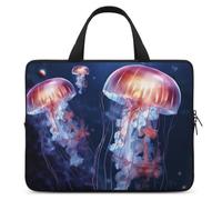 Laptop Sleeve 13inch Computer Carrying Bag Beautiful Jellyfish Laptop Case Slim Protective Case Handbag