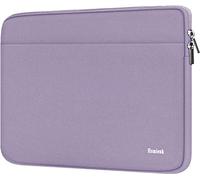Laptop Sleeve 14 inch, Durable Shockproof Protective Notebook Cover Bag with Accessory Pocket, Carrying Laptop Sleeve Compatible for MacBook HP Lenovo Dell Asus Acer, Lilac Colour