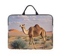 Laptop Sleeve 14 inch Shockproof Computer Carrying Bag Camels Rest Desert Laptop Case Briefcase Handbag