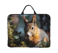 Laptop Sleeve 14 inch Shockproof Computer Carrying Bag Squirrel in the Forest Laptop Case Briefcase Handbag