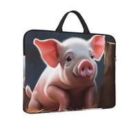 Laptop Sleeve 14 inch Shockproof Laptop Bag Smiling Computer Bag Water Resistant Computer Carrying Case