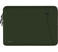 Laptop Sleeve 14 inch, Shockproof Protective Computer Cover with Accessories Pocket, Portable Laptop Case Compatible for 14 inch MacBook Air/Pro, Dell, HP, Acer, Asus, Lenovo, Army Green