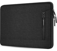 Laptop Sleeve 14 inch, Shockproof Protective Laptop Case for Apple MacBook Pro, Water Resistant Portable Monitor Computer Bag with Pockets Computer Cover for HP, Dell, Lenovo, Asus, Black