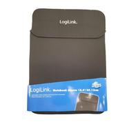 Laptop Sleeve 15.4 inch Black Neoprene Slim Protective Case Padded Cover-ShockHD