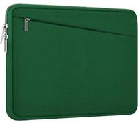 Laptop Sleeve 15.6 inch, Computer Carrying Bag Protective Case Handbag with Front Pocket, Slim Laptop Cover for 15-16 Inch HP, Dell, Lenovo, Asus, Dark Green