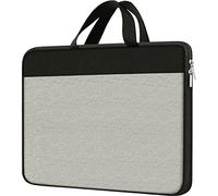 Laptop Sleeve 15.6 inch, Laptop Case, Laptop Bag, Durable Shockproof Protective Computer Cover Carrying Bag Briefcase for 15" 15.6" HP Asus Acer Dell Lenovo Laptop Notebook Ultrabook, (Black/Grey)
