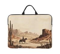 Laptop Sleeve 15.6 inch Shockproof Computer Bag West Desert Cactus Laptop Case Protective Carrying Bag