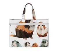 Laptop Sleeve 15 inch Computer Carrying Bag Slim Protective Case Guinea Pig Illustration Laptop Case Briefcase Handbag
