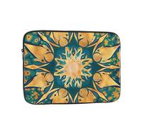 Laptop Sleeve 15 inch, Shockproof Laptop Case, Slim Protective Travel Carrying Case for Art Nouveau Style Patterns 15 inch