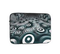 Laptop Sleeve 15 inch, Shockproof Laptop Case, Slim Protective Travel Carrying Case for Concentric Circles 15 inch