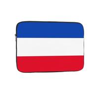 Laptop Sleeve 15 inch, Shockproof Laptop Case, Slim Protective Travel Carrying Case for Flag of The Canton of Schleswig-Holstein 15 inch