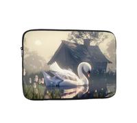 Laptop Sleeve 15 inch, Shockproof Laptop Case, Slim Protective Travel Carrying Case for Swan Wings 15 inch