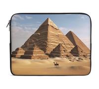 Laptop Sleeve 15inch Ancient Egypt Pyramid Slim Laptop Case Cover Waterproof Briefcase Shockproof Protective Notebook Case