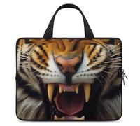 Laptop Sleeve 15inch Computer Carrying Bag Angry Tiger Laptop Case Slim Protective Case Handbag
