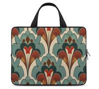 Laptop Sleeve 15inch Computer Carrying Bag Art Deco Pattern Laptop Case Slim Protective Case Handbag
