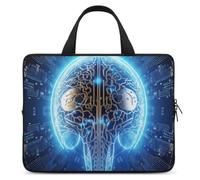 Laptop Sleeve 15inch Computer Carrying Bag Artificial Intelligence Brain Laptop Case Slim Protective Case Handbag
