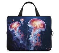 Laptop Sleeve 15inch Computer Carrying Bag Beautiful Jellyfish Laptop Case Slim Protective Case Handbag