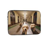 Laptop Sleeve 17 inch, Shockproof Laptop Case, Slim Protective Travel Carrying Case for Infinite Corridor Puppy 17 inch