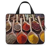 Laptop Sleeve 17inch Computer Carrying Bag Colorful Spices Laptop Case Slim Protective Case Handbag