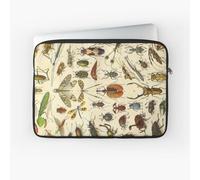 Laptop Sleeve Adolphe Millot Insects Larousse Encyclopedia Vintage Scientific Illustration 10 12 13 15 17 Inch Case Notebook Tablet Carrying Bag Cover