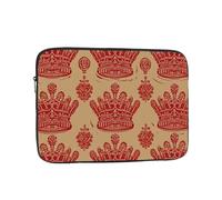 Laptop Sleeve Bag 10 Inch Waterproof Shock Resistant Notebook Carrying Case Red Crown Lightweight Computer Skin Bag