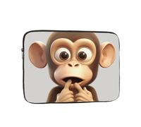 Laptop Sleeve Bag 10 Inch Waterproof Shock Resistant Notebook Carrying Case The Silent Monkey Lightweight Computer Skin Bag