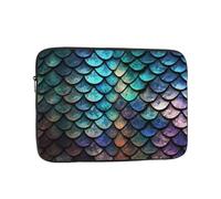 Laptop Sleeve Bag 13 Inch Waterproof Shock Resistant Notebook Carrying Case 3D Magical Dragon Scales Pattern Lightweight Computer Skin Bag