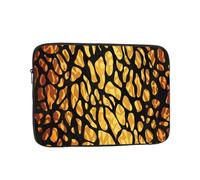 Laptop Sleeve Bag 13 Inch Waterproof Shock Resistant Notebook Carrying Case Animal Giraffe Print Lightweight Computer Skin Bag