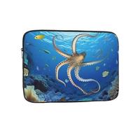 Laptop Sleeve Bag 15 Inch Waterproof Shock Resistant Notebook Carrying Case Marine Biology Lightweight Computer Skin Bag