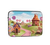 Laptop Sleeve Bag 17 Inch Waterproof Shock Resistant Notebook Carrying Case Candy Beautiful Land Lightweight Computer Skin Bag