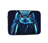 Laptop Sleeve Bag Durable Shockproof Protective Laptop Case Blue Owl Computer Carrying Cover Briefcase 10 inch