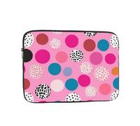 Laptop Sleeve Bag Durable Shockproof Protective Laptop Case Crazy Polka dots Computer Carrying Cover Briefcase 15 inch