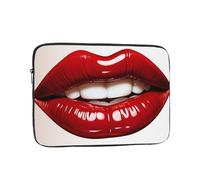 Laptop Sleeve Bag Durable Shockproof Protective Laptop Case Cute Graphic Red Lips Computer Carrying Cover Briefcase 17 inch