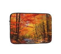 Laptop Sleeve Bag Durable Shockproof Protective Laptop Case Fall Foliage Computer Carrying Cover Briefcase 17 inch