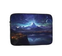 Laptop Sleeve Bag Durable Shockproof Protective Laptop Case Fantasy Night Scene Computer Carrying Cover Briefcase 12 inch