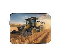 Laptop Sleeve Bag Durable Shockproof Protective Laptop Case Farm Tractor Harvest Computer Carrying Cover Briefcase 12 inch