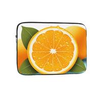 Laptop Sleeve Bag Durable Shockproof Protective Laptop Case Fresh Orange Fruit Computer Carrying Cover Briefcase 17 inch