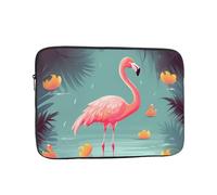 Laptop Sleeve Bag Durable Shockproof Protective Laptop Case Funny Flamingo Computer Carrying Cover Briefcase 15 inch