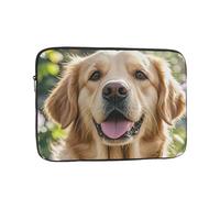 Laptop Sleeve Bag Durable Shockproof Protective Laptop Case Golden Retriever Computer Carrying Cover Briefcase 10 inch
