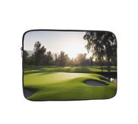 Laptop Sleeve Bag Durable Shockproof Protective Laptop Case Golf Course Computer Carrying Cover Briefcase 13 inch