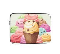 Laptop Sleeve Bag Durable Shockproof Protective Laptop Case Ice Cream Computer Carrying Cover Briefcase 17 inch