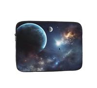 Laptop Sleeve Bag Durable Shockproof Protective Laptop Case Moon Stars and Planets Computer Carrying Cover Briefcase 13 inch