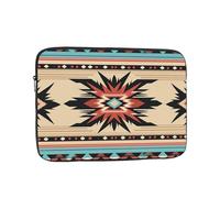 Laptop Sleeve Bag Durable Shockproof Protective Laptop Case Native American Patterns Computer Carrying Cover Briefcase 12 inch
