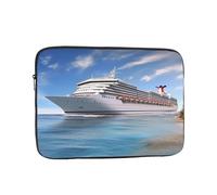 Laptop Sleeve Bag Durable Shockproof Protective Laptop Case Seaside Cruise Ship Computer Carrying Cover Briefcase 10 inch